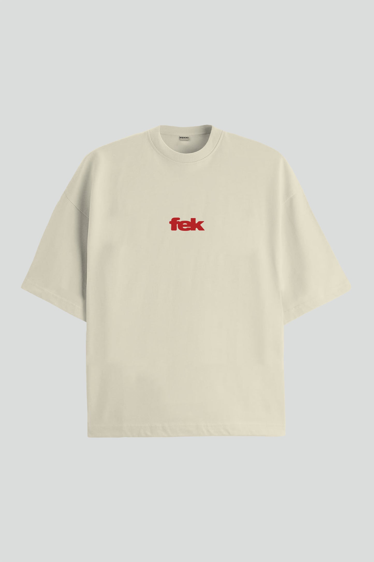 CREAM BASIC TEE