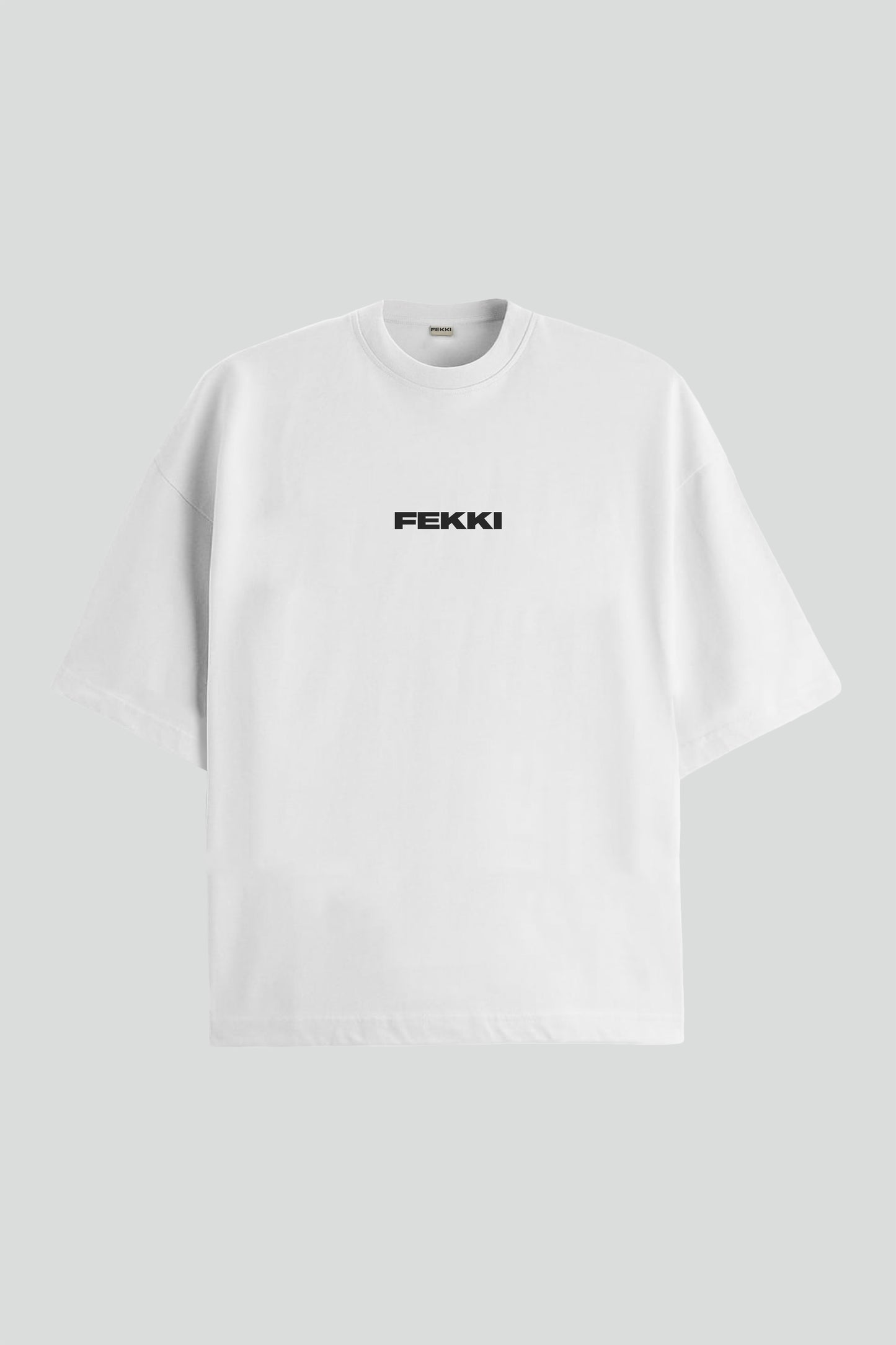 WHITE BASIC TEE