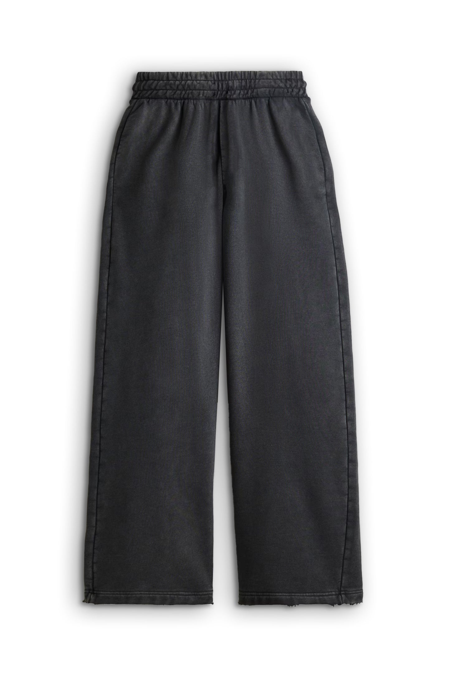 BLACK WIDE FIT SWEATPANTS