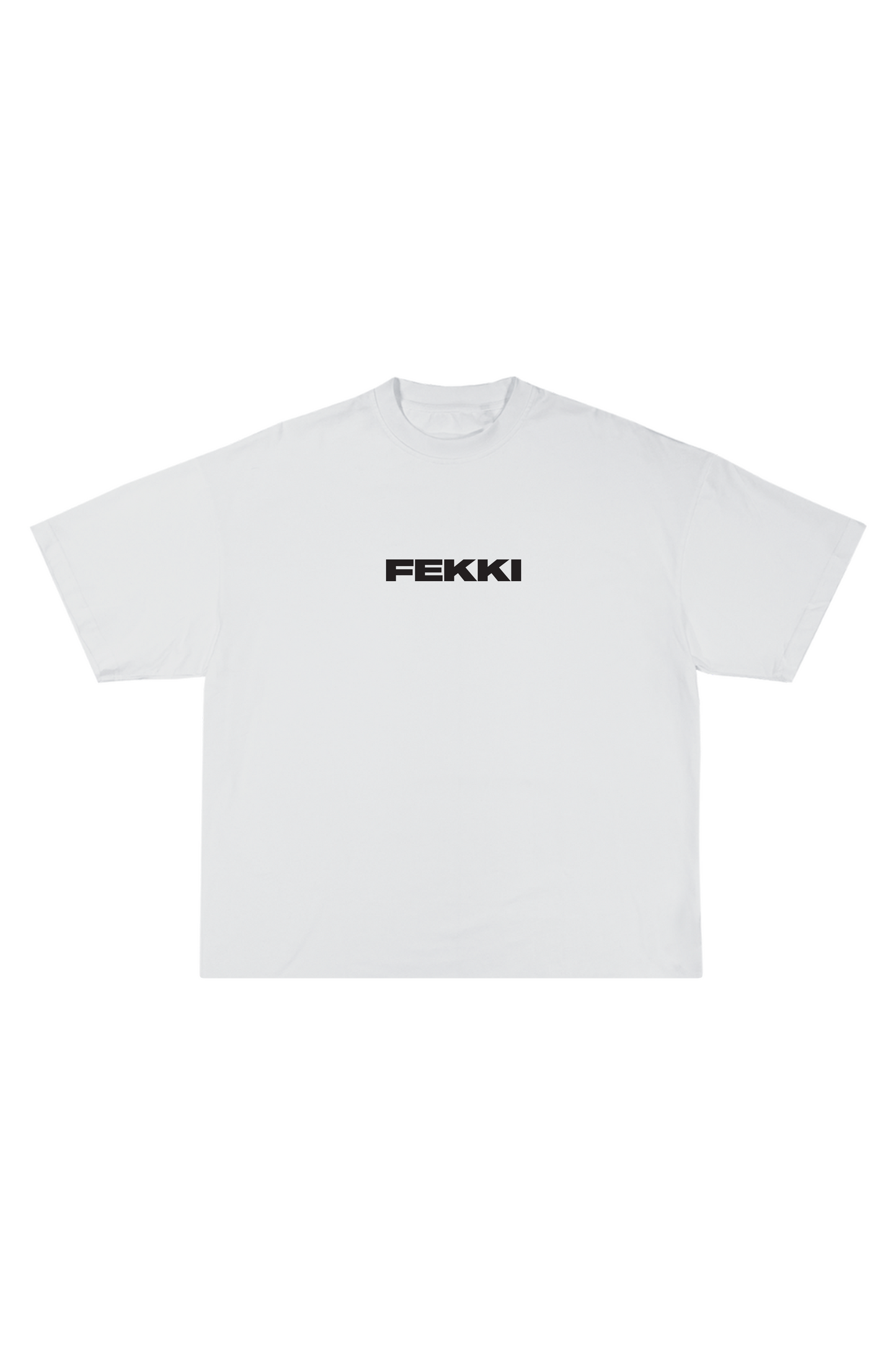 WHITE BASIC TEE