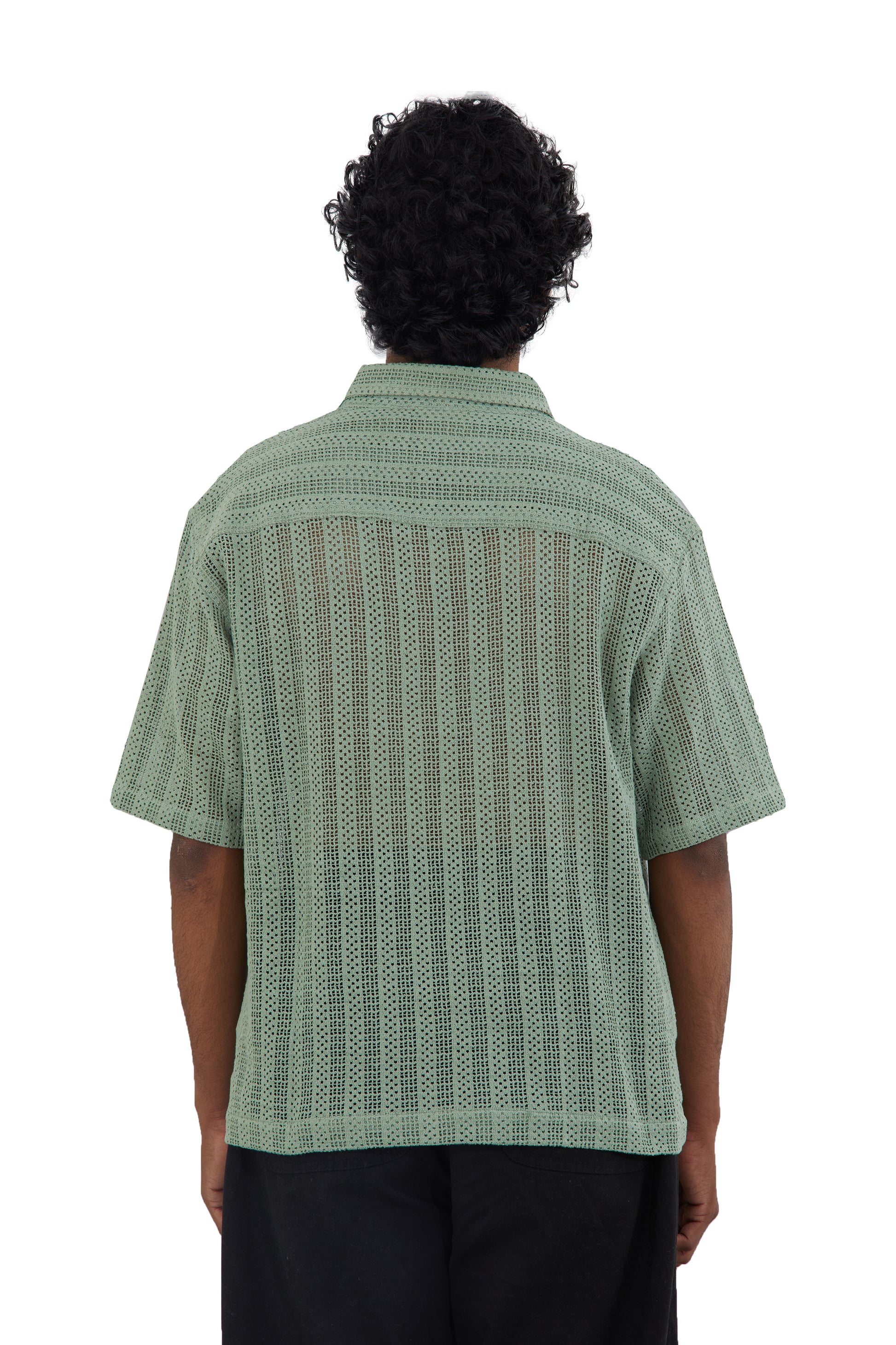 The Sage Crochet Shirt by Fekki blends classic craftsmanship with modern cool. This intricately designed crochet shirt in a soft sage hue offers a unique texture that elevates any look, making it perfect for fashion-forward individuals who appreciate timeless pieces with a modern twist. Crafted from 100% cotton, it's lightweight, breathable, and machine washable for easy care. As part of Fekki’s limited-edition collection, this shirt ensures exclusivity. With free shipping across India and worldwide shippin