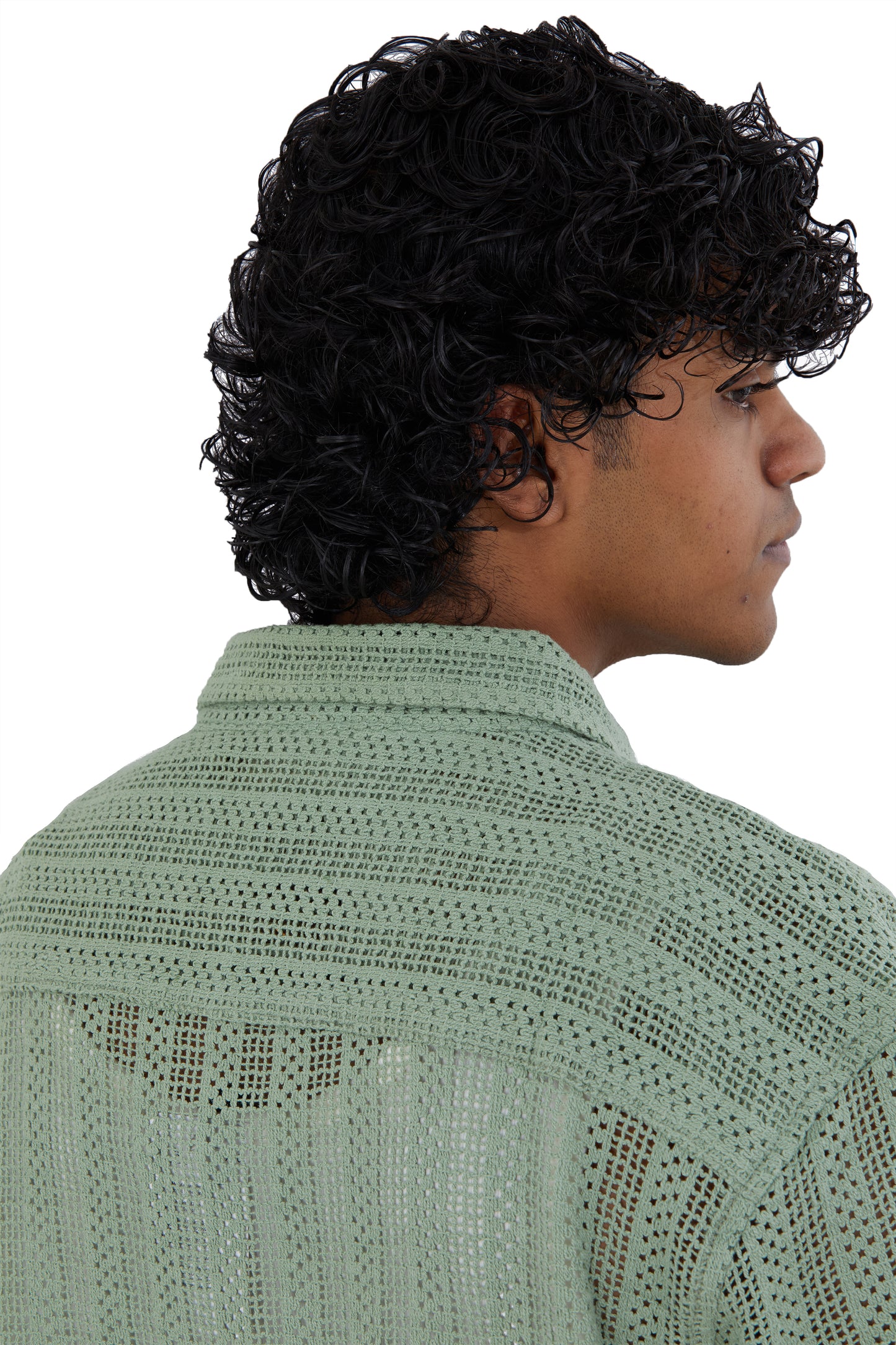 The Sage Crochet Shirt by Fekki blends classic craftsmanship with modern cool. This intricately designed crochet shirt in a soft sage hue offers a unique texture that elevates any look, making it perfect for fashion-forward individuals who appreciate timeless pieces with a modern twist. Crafted from 100% cotton, it's lightweight, breathable, and machine washable for easy care. As part of Fekki’s limited-edition collection, this shirt ensures exclusivity. With free shipping across India and worldwide shippin