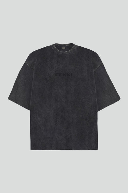 BLACK BASIC TEE