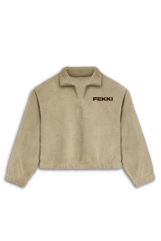 MARSHMALLOW SHERPA PULLOVER