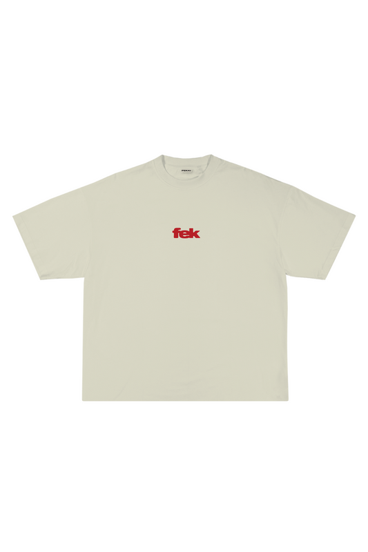 CREAM BASIC TEE